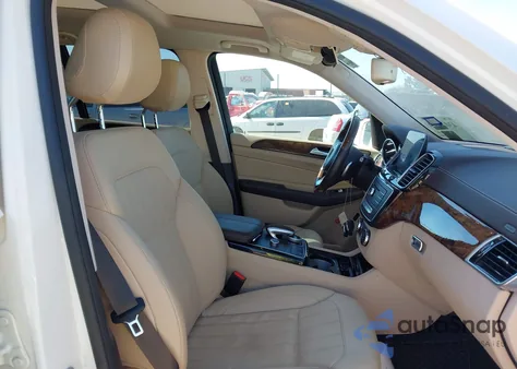 2017 Mercedes-Benz Gls 450 4Matic z USA, uszkodzony, nr VIN 4JGDF6EE1HA784763